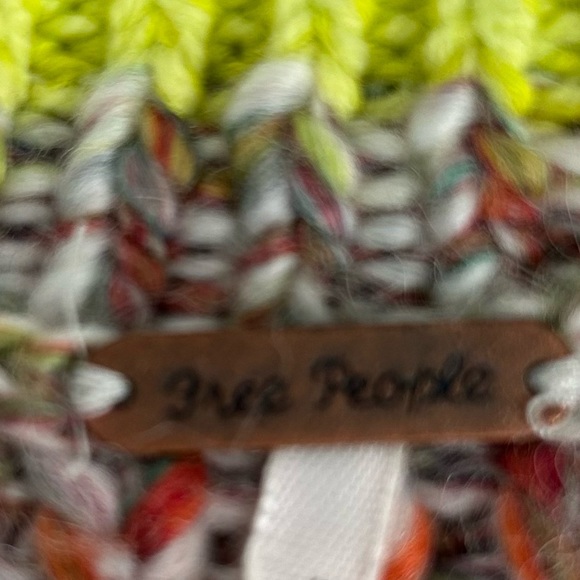 Free People Womens Walk On By Marled Cardigan, Multi Combo Sweater Small EUC - Picture 9 of 16